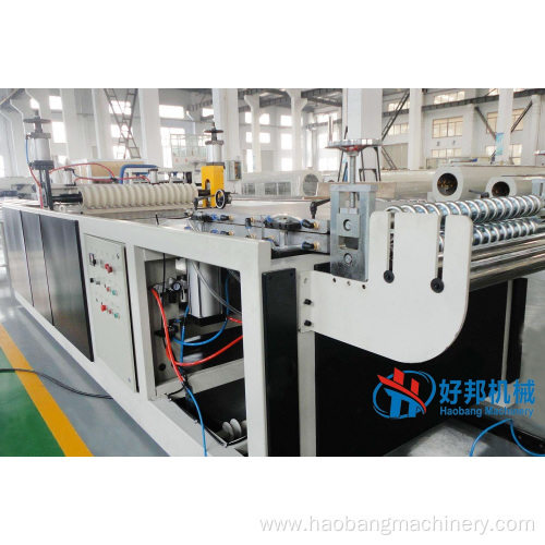 PC PVC Roofing Wave Sheet Production Line